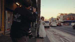 I like long walks on Parramatta Road, 'David's Bride', 2023, Video still