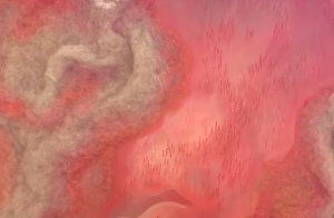 Return to Mother, 2024, Merino wool and acrylic on canvas