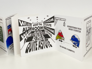 This Was: A Welcome To Gallery, 2024, Screen-printed Book