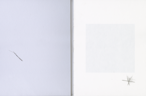 Untitled (Excerpt from Tomorrow Is a Long Time), 2024, 96 pages, Fedrigoni Gesso 120 gsm paper, 210 x 280mm, softcover.