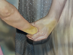 What's Mine is Yours: A Lifetime of Love and Longing, 2024, Oil on Canvas