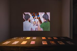 Halle Zhao, New Contemporaries, 2024, installation Photo: Document Photography