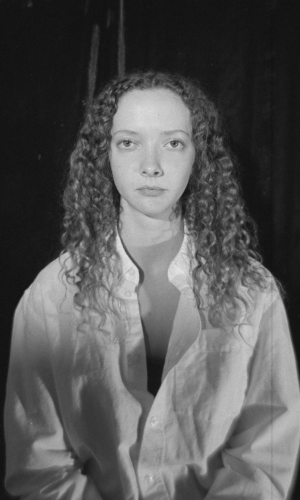 Redirecting gaze -- Detail, 2024, Digital Scan Silver Gelatin