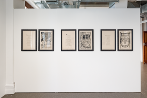 Tahlia Curnow, New Contemporaries, 2024, installation Photo: Document Photography