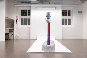 Courtney Gatt, New Contemporaries, 2025, installation Photo: Document Photography