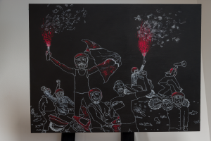 Julian de Ferranti, New Contemporaries, 2025, installation Photo: Document Photography