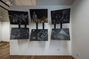 Julian de Ferranti, New Contemporaries, 2025, installation Photo: Document Photography