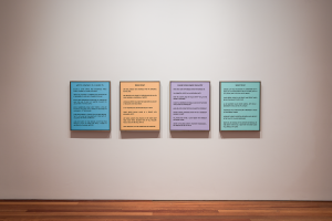 Michael Linderman, New Contemporaries, 2025, installation Photo: Document Photography