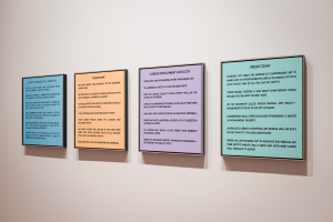 Michael Linderman, New Contemporaries, 2025, installation Photo: Document Photography