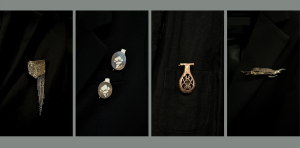 Min Lian, Memories of aroma, Copper, wood, jasmine essential oil, brass, sliver, wool felt, flocks.