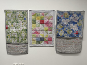 Rory Cotsios, Yesterday, Today, Tomorrow - test hanging/ in progress, 2025. 