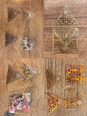 Tiffany Yang, Portable Lattices (Brooch Series)
